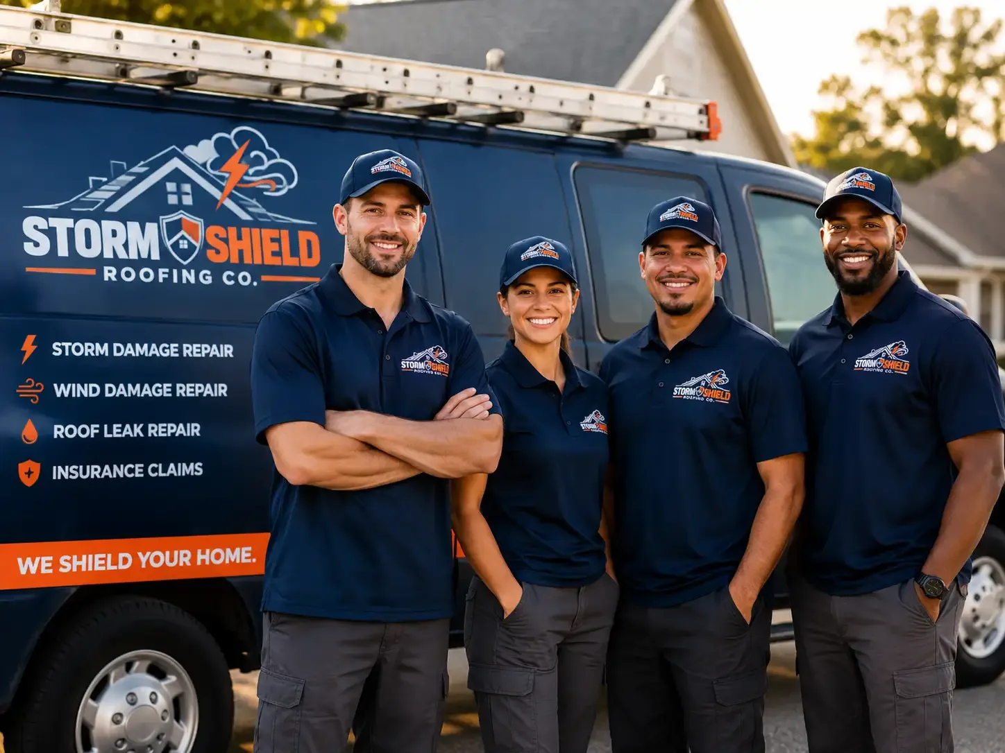 Storm Damage Roof Repair company in Emden, IL