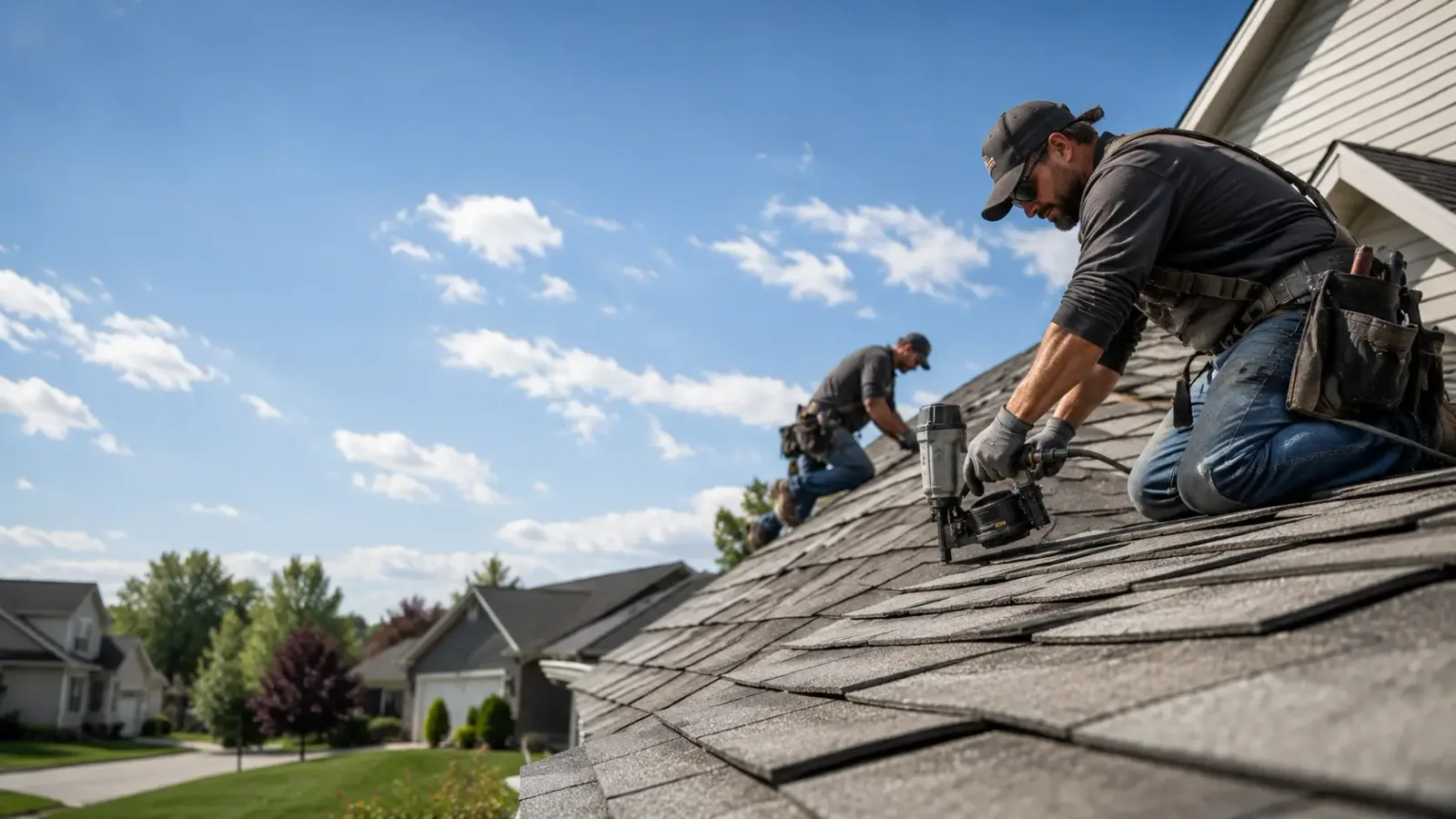 Storm Damage Roof Repair in Emden, IL near me